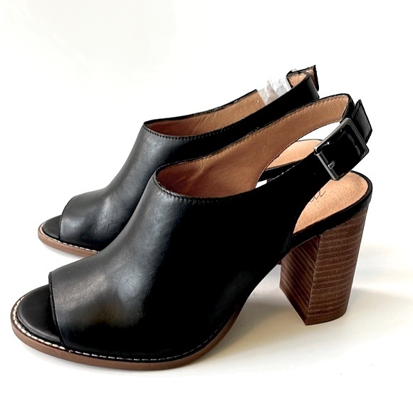 Madewell 'Cary' Slingback Leather Sandal, size 8 - Picture 5 of 8